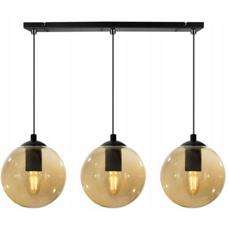 PLAFONNIER SUSPENDU BOULE DE VERRE SÉLECTION LED