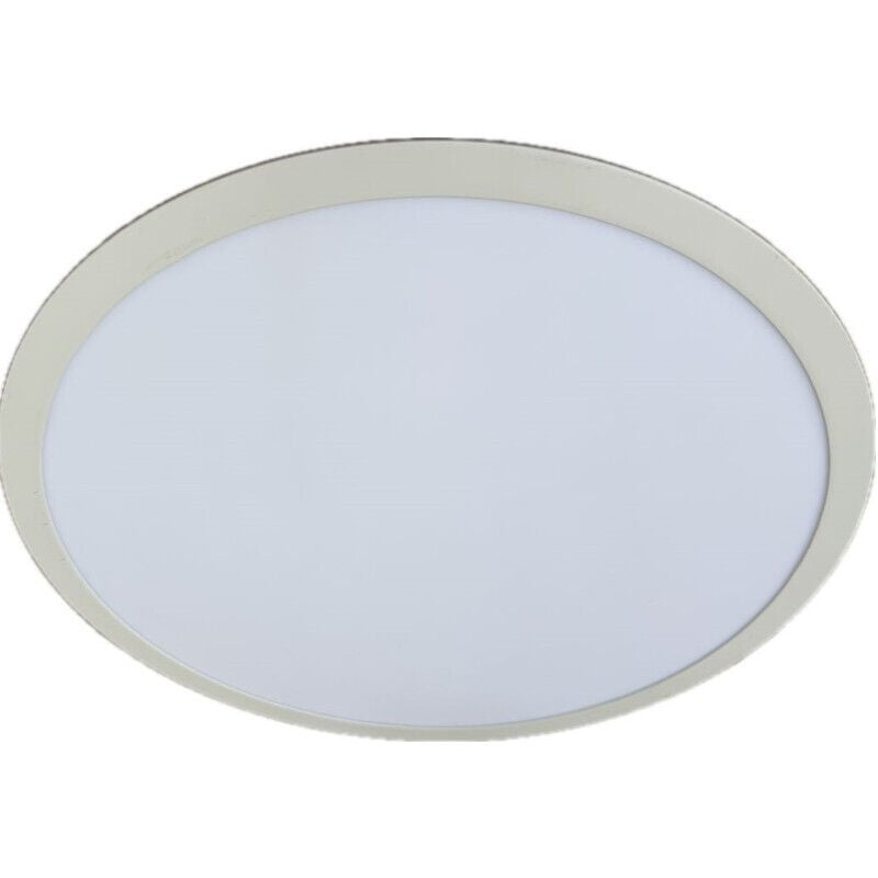 Plafonnier suspendu led 50W rond ø 600mm Ep 17mm blanc naturel 4000K 4500lm avec driver 230V 105° IP43 slim