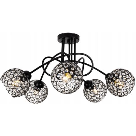 PLAFONNIER SUSPENDU LUSTRE EN CRISTAL LED