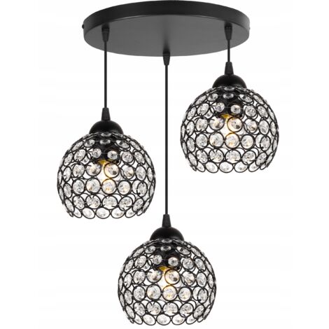 PLAFONNIER SUSPENDU LUSTRE PLAFONNIER CRISTAL