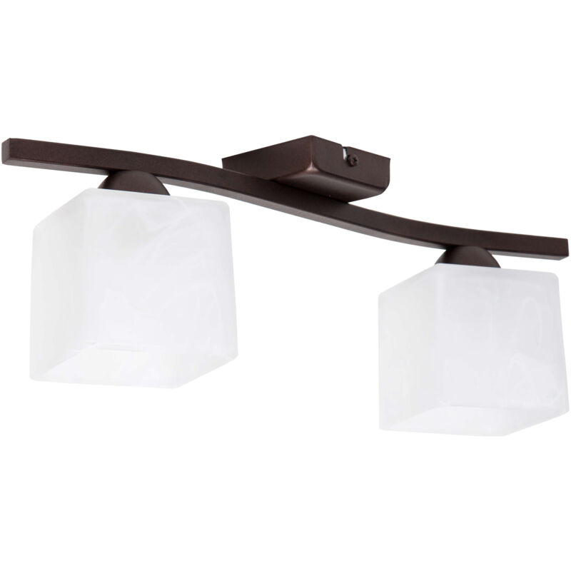 Plafonnier suspendu, plafonnier, 2x60W, LED