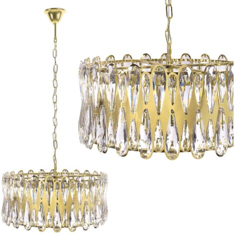 PLAFONNIER SUSPENDU TOOLIGHT  APP1718-CP GOLD