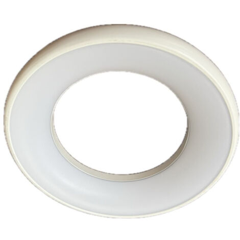 Plafonnier suspension design LED 35W blanc et opale Ø 400mm H65mm 3000K 3055lm alim 230V (filins non incl) IK06 IP20 HALO