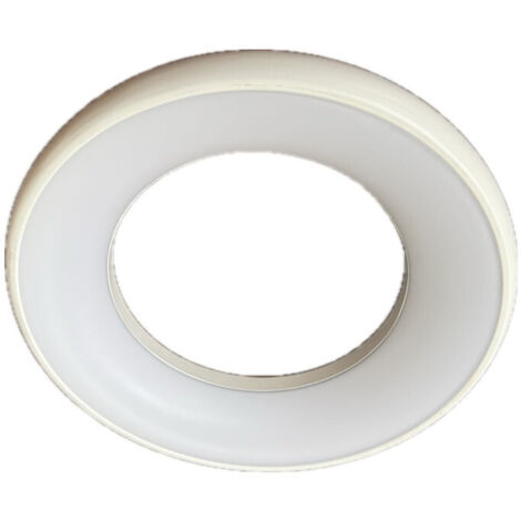 Plafonnier suspension design LED 35W blanc et opale Ø 400mm H65mm 4000K 3100lm alim 230V (filins non incl) IK06 IP20 HALO