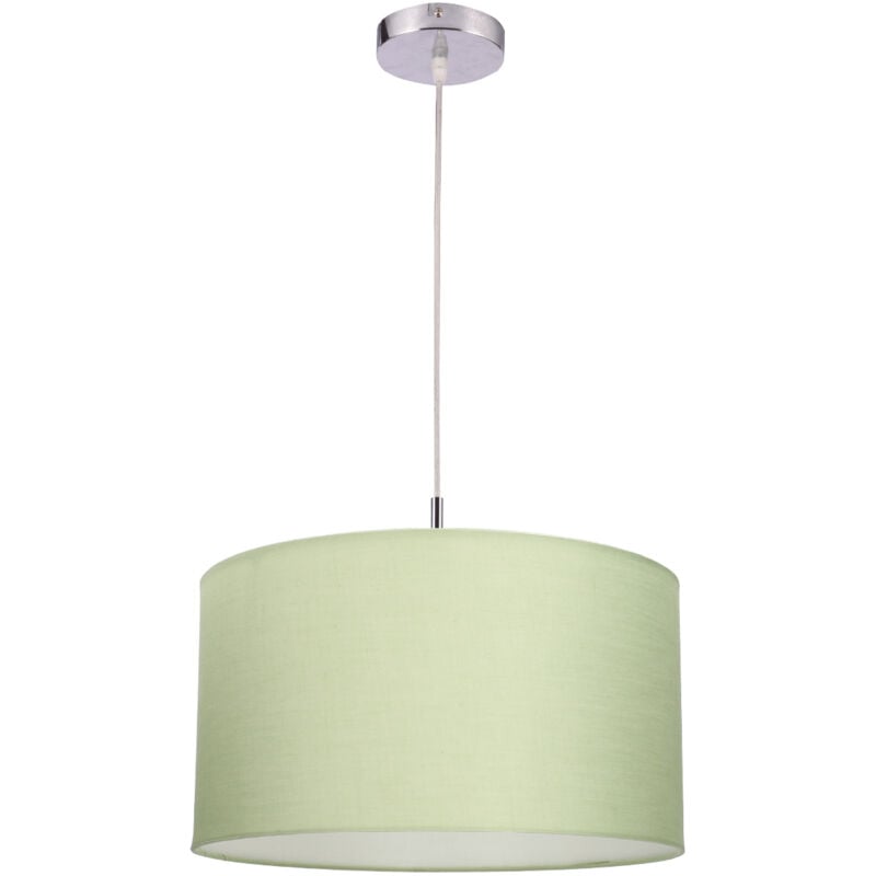 Plafonnier suspension série Kaliab E27 Ø360mm Vert menthe