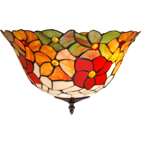 Plafonnier Tiffany Série Bell D-40cm