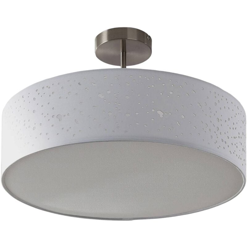 Plafonnier Tissu à intensité variable 'Umma' en textile pour salon & salle à manger