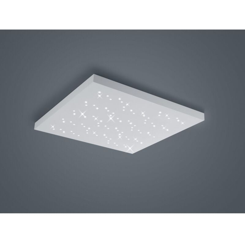 Iperbriko - Plafonnier Titus Carré Dimmable Blanc 75x75 cm Trio Lighting