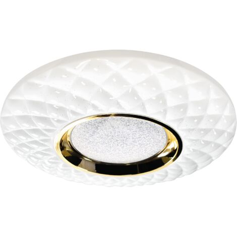 Plafonnier TOKYO GOLD 24W Ø400 mm + Télécommande