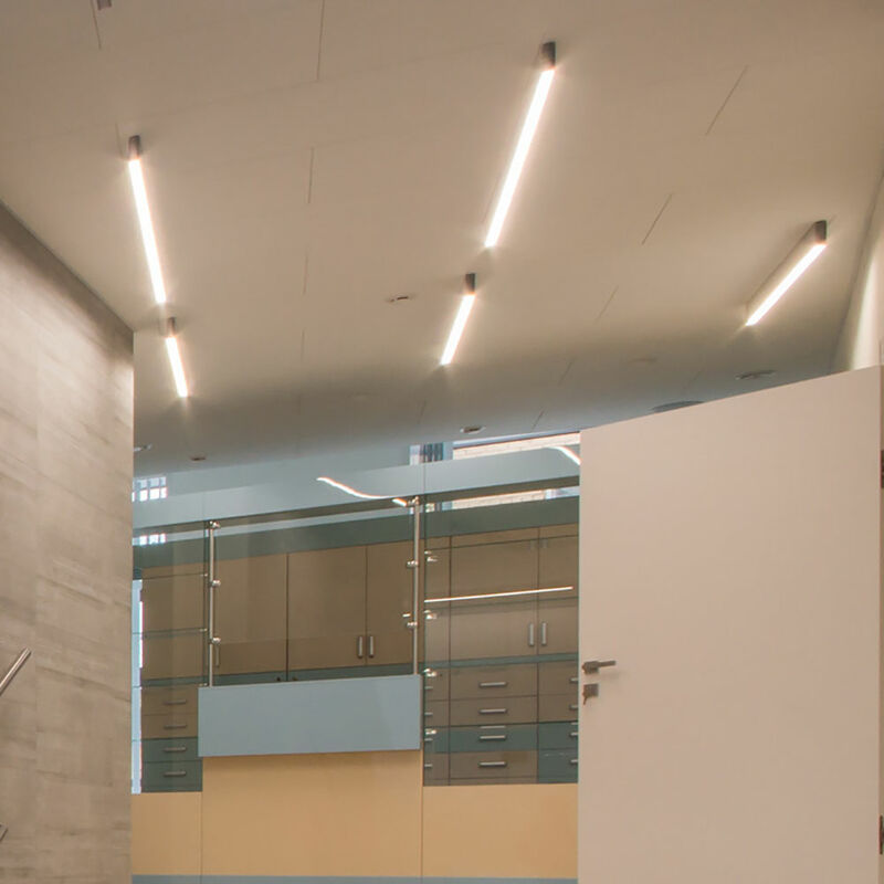 Etc-shop - Plafonnier tube fluorescent led T8 Tube led allongé blanc 20 w 2100 lumens 6500 Kelvin DxL 2,9 x 154,8 cm