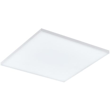 Plafonnier Turcona satiné L: 45 B: 45 H: 6cm 4000k
