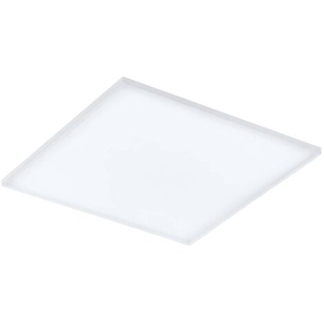 Plafonnier Turcona satiné L: 59.5 B: 59.5 H: 6cm 4000k