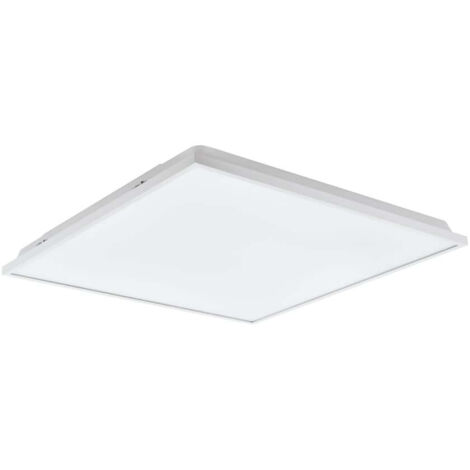 Plafonnier Urtebieta Blanc L: 59.5 B: 59.5 H: 5cm 4000k