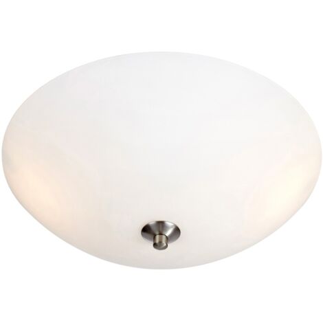 Plafonnier verre depoli 3xe14 max 40w ip20 depoli et acier - markslojd - polar 42249124 42249124 42249124 42249124