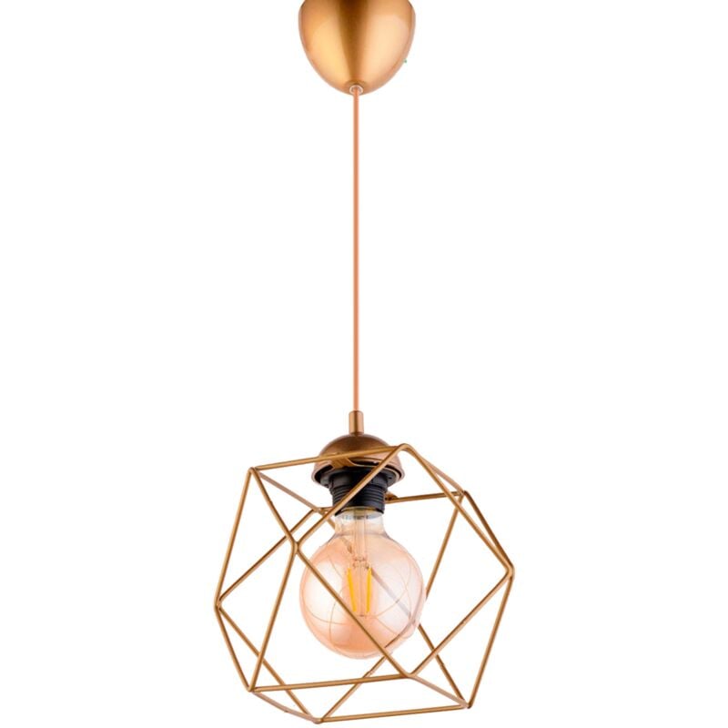 Lampe à toit de 75 cm. vieilli, type e 27 max 60 w - vieilli - Wellhome