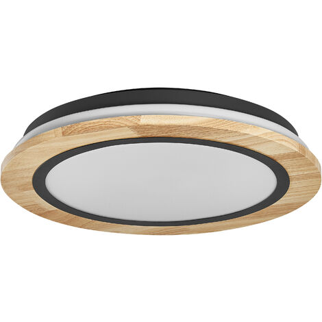 Plafonnier WiFi LEDVANCE SMART+ Bois, 24W, 2950lm, 400mm