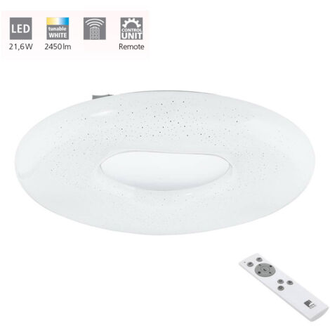 Plafonnier Zamudilo 50 cm - Blanc