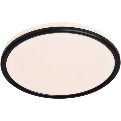 PlafonnierC LIVA SMART Colour Matière plastique Noir, H.3.2 - IP54 - LED Module /Nordlux Intérieur