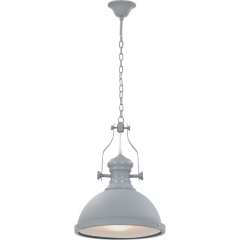 Plafonnier，Lampe Gris Rond E27 CFW63185