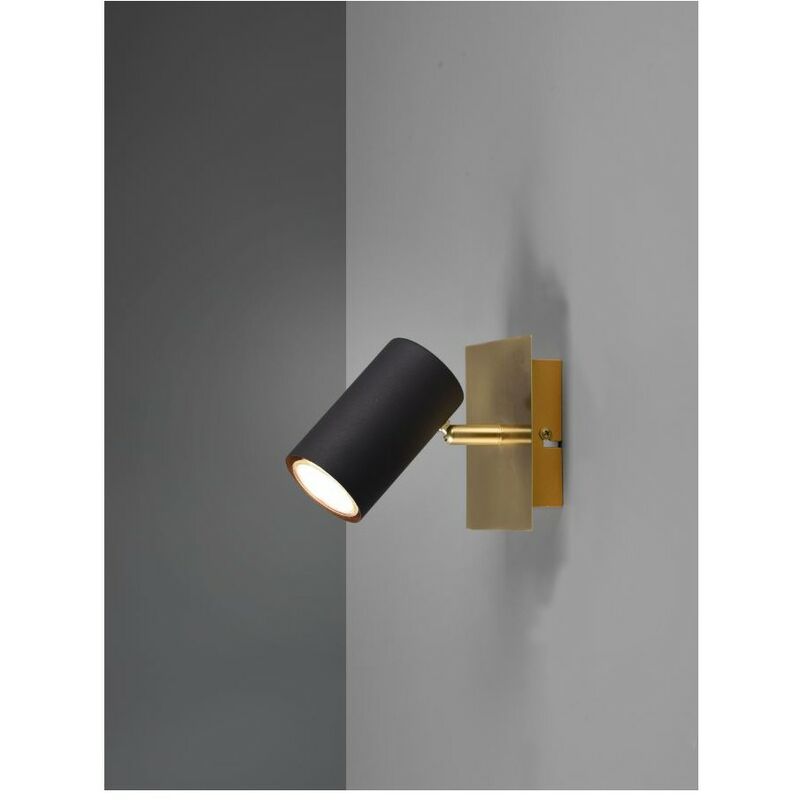 Trio - leuchten applique MéTAL noir et or GU10 802400180