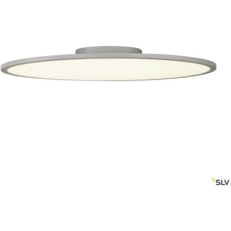 Plafonniers intérieurs LED PANEL 60 plafonnier en saillie gris LED 42W 4000K 3350lm - SLV 1000786