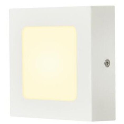 Plafonniers intérieurs LED SENSER 12 plafonnier intérieur carré blanc mat LED 82W 3000K variable Tr - SLV 1003017
