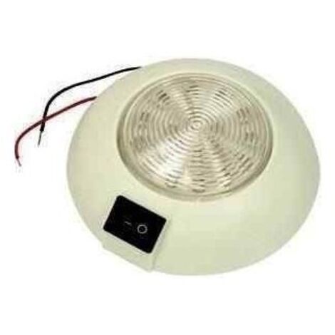 plafonniers rond 18 leds 12V pour caravane et camping car