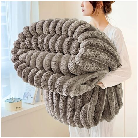 Plaid - 1,00 x 1,50 m - Grigio