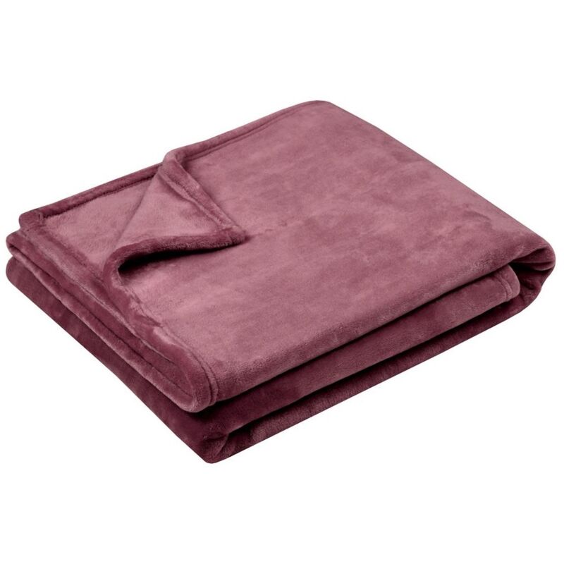 Plaid 130 x 160 cm Doudou Marsala Plaid 130 x 160 cm Doudou Marsala