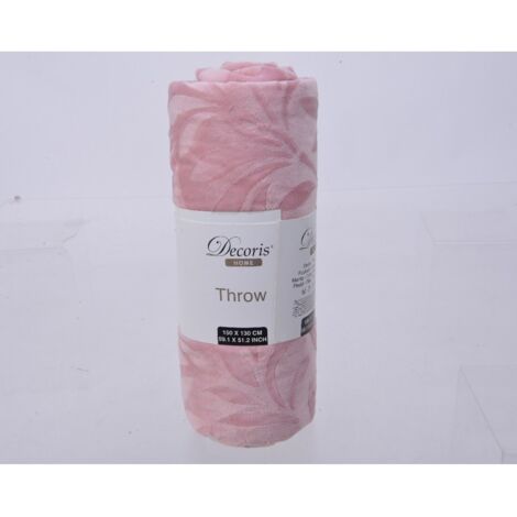 PLAID 240GR ROSA 130X150CM