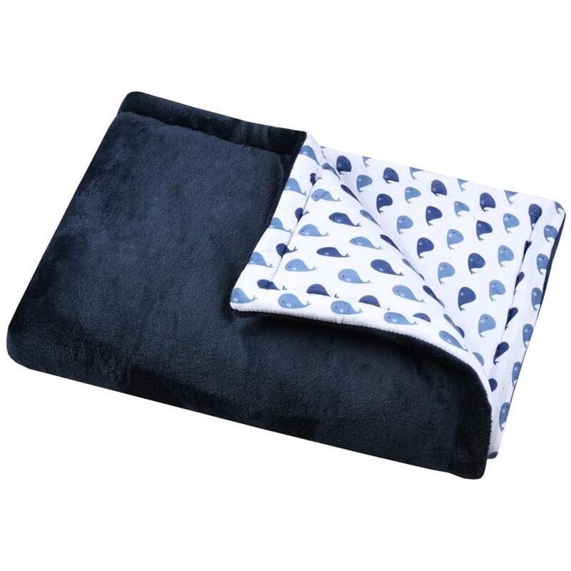 Plaid enfant 70 x 100 cm La baleine