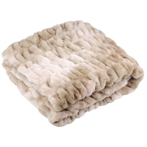 Plaid a poils doux 130 x 160 cm Kalouga