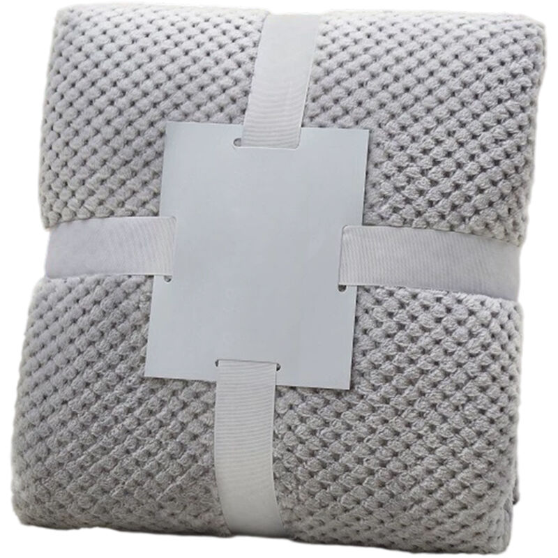 Plaid chaud, jeté de canapé - Couverture douillette pour le lit, plaid polaire chaud pour le lit, plaid doux, couverture moelleuse et légère