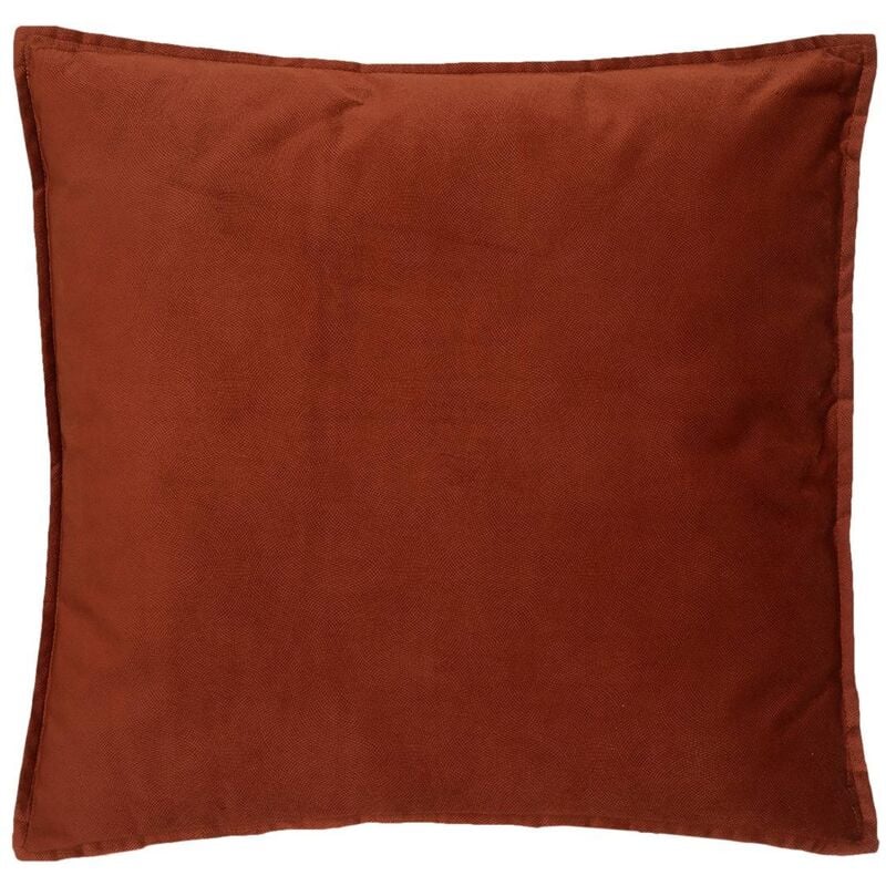 Atmosphera - Coussin lilou coton rose terracotta 55x55cm créateur d'intérieur