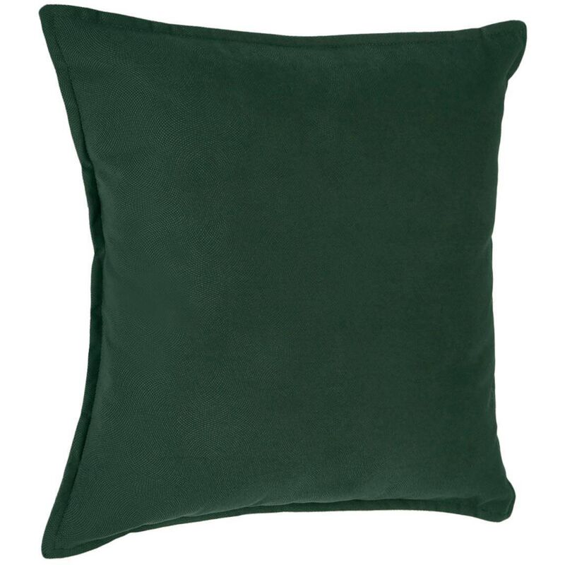 Coussin LILOU coton vert 45x45cm - Atmosphera créateur d'intérieur