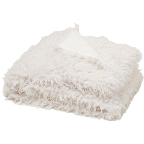 Plaid en Fausse fourrure duveteuse OULAN