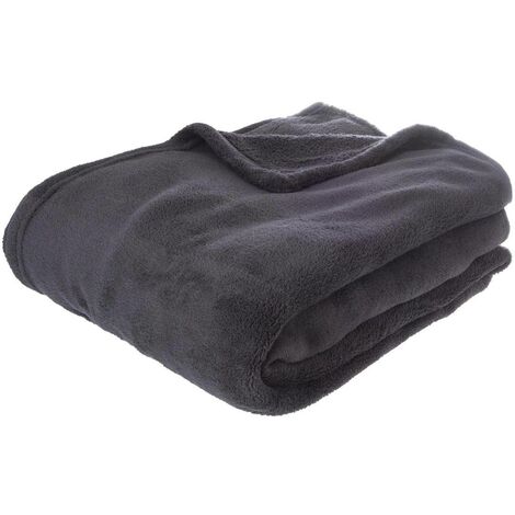 Plaid en Microfibre 125 x 150 cm - Atmosphera