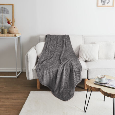 Plaid Flanelle Embosse 150x200cm