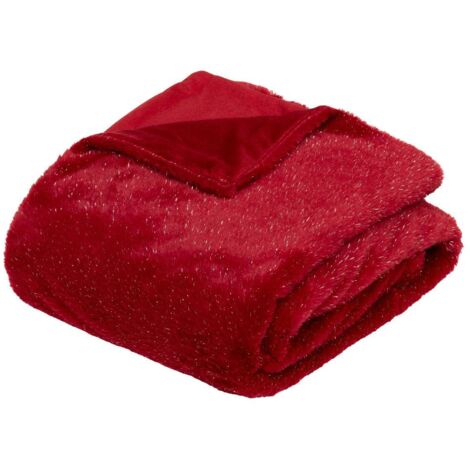PLAID FOUR TILDE ROT 130X180 - Feeric lights & christmas