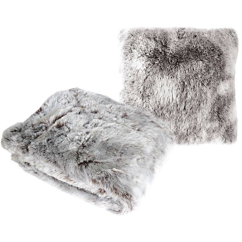 Plaid Ours 130 x 160 cm Enjoy Home Plaid + Coussin