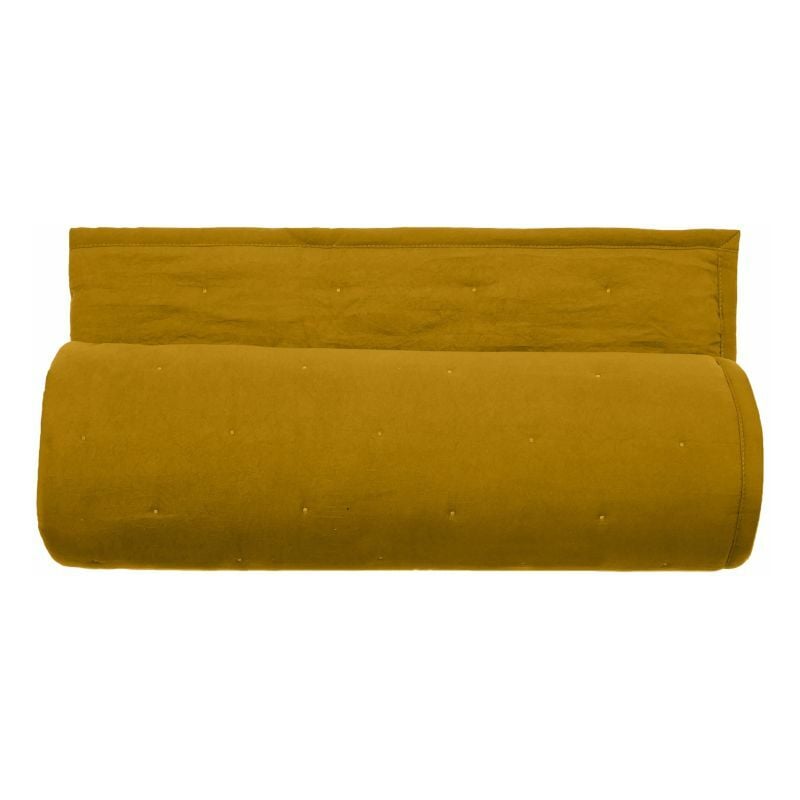 Plaid matelassé microfibre lavée 'Céleste' 150 x 200 cm Vent Du Sud Céleste Gold