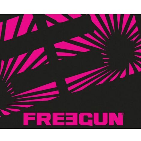 Plaid motif placé Logo Freegun