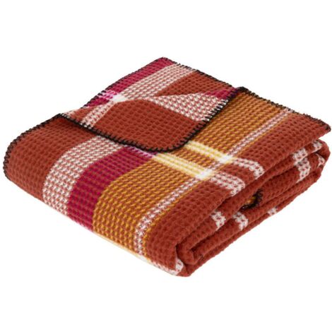 Plaid Owen Tartan-Muster 130x180cm - Atmosphera créateur d'intérieur