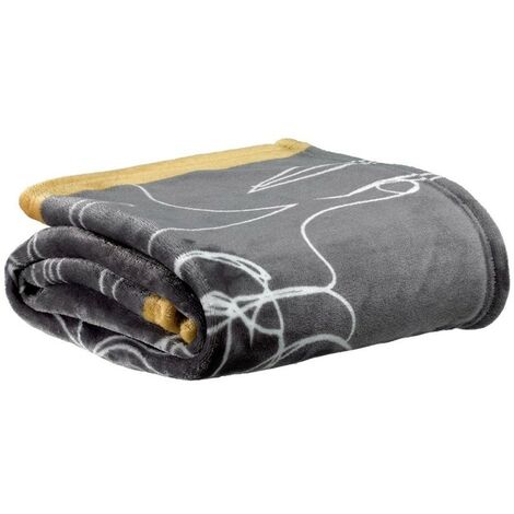 Plaid ultra-doux 130x160 cm Nymphea