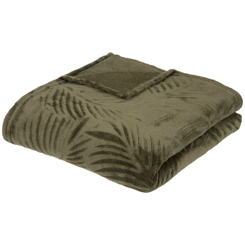 Couvre-lit décoratif en flanelle zoa, 180 x 230 cm