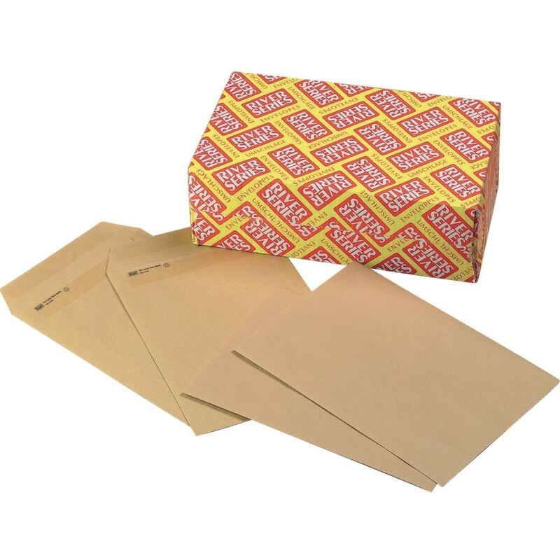 River C4 Plain Manilla S/S Envelope (Pack-250) - River Series Envelopes