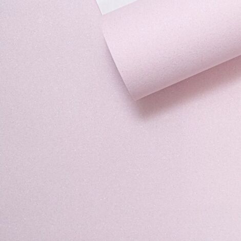 Plain Pink Glitter Wallpaper Textured Finish Thick Quality Vinyl Feature Wall