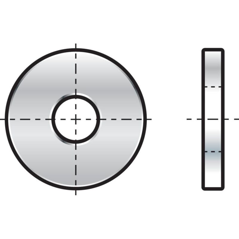 Qualfast - M3 Form-C Washer - A2 St/Steel- you get 100