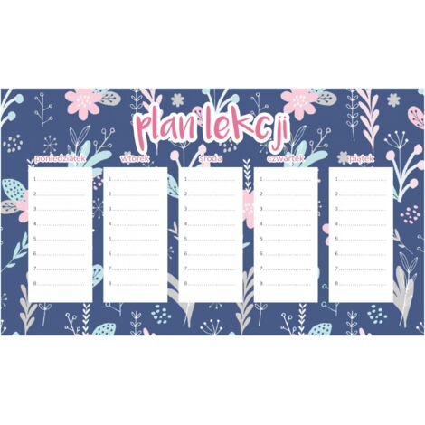 Plan de lección magnético para niños Glade 45 x 26 cm