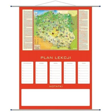 Plan de lección - Mapa de Polonia para jóvenes exploradores
